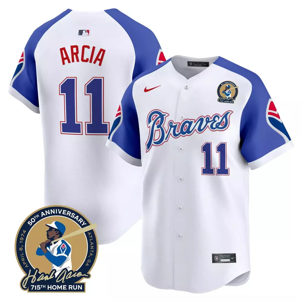 Customizable 1974 white gold team atlanta braves throwback 1974 1982 vapor premier limited jersey all stitched