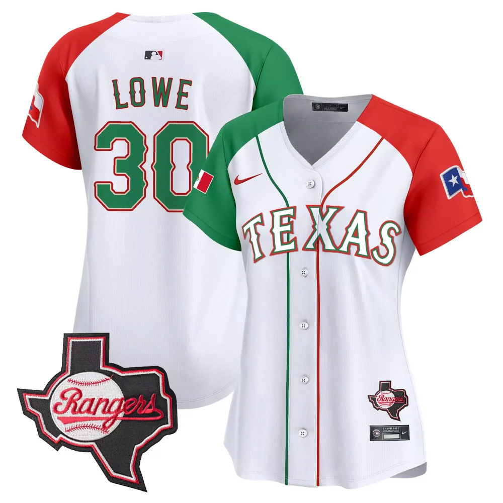 Custom Alternate nolan ryan texas rangers mexico texas patch vapor premier limited jersey all stitched