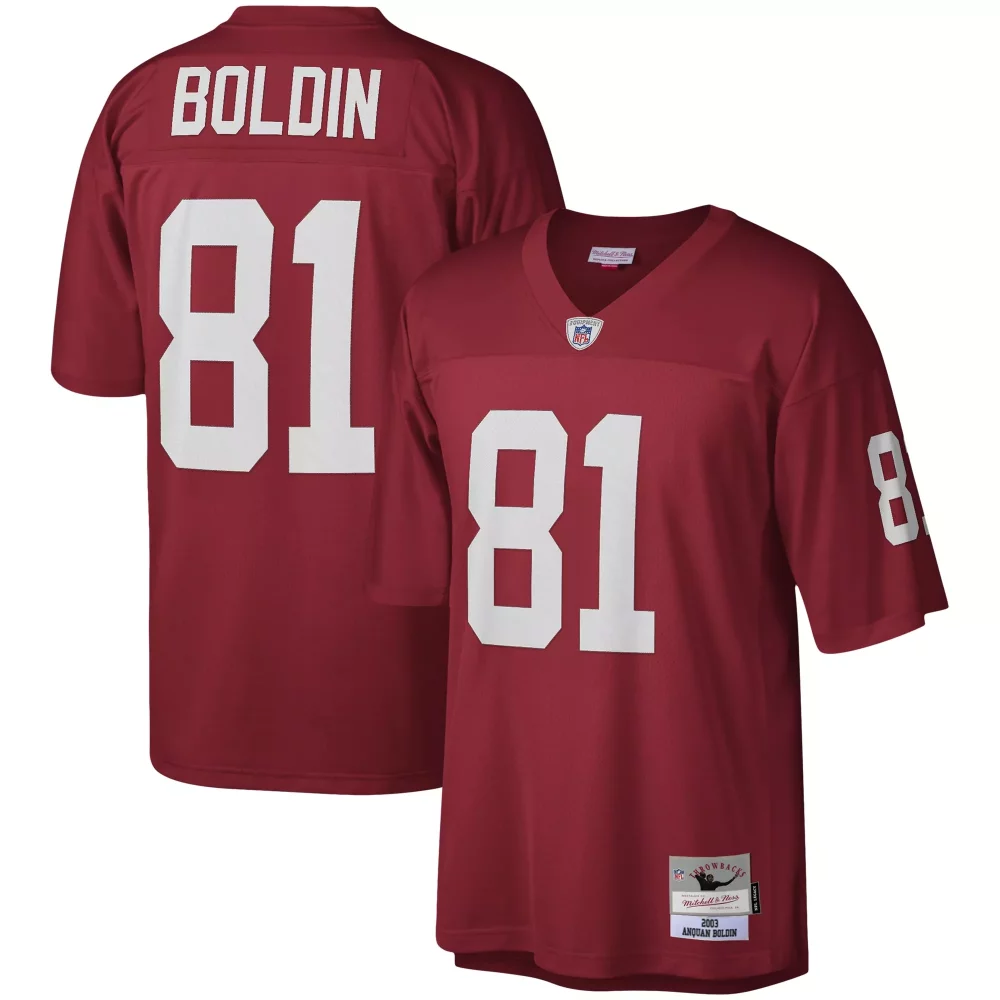 Custom Anquan boldin arizona cardinals mitchell amp ness 2003 legacy replica jersey cardinal