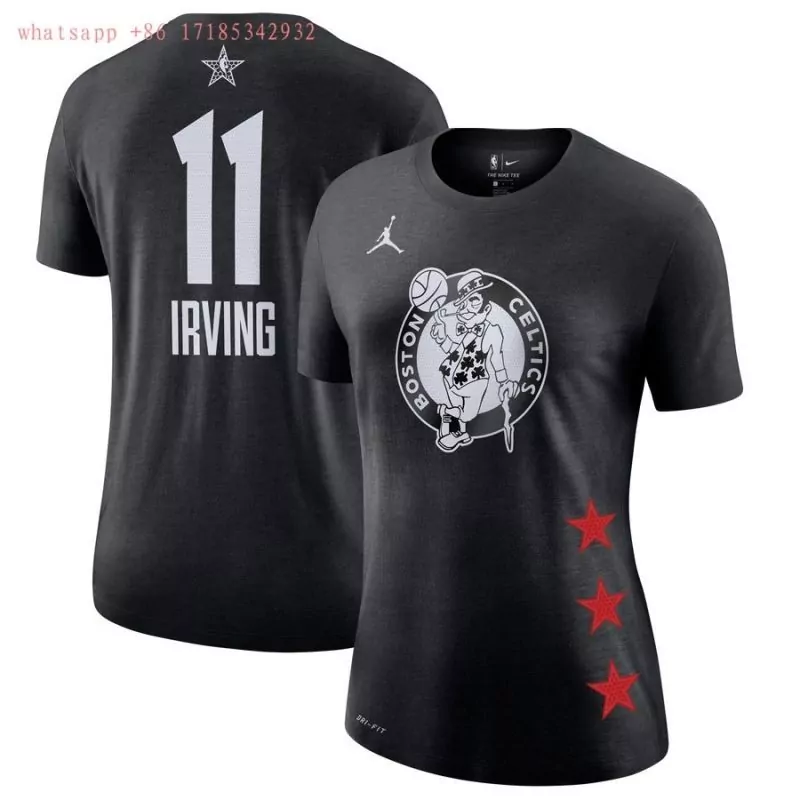 Personalized Boston celtics kyrie irving 11 2020 all star new arrival black womnes jersey