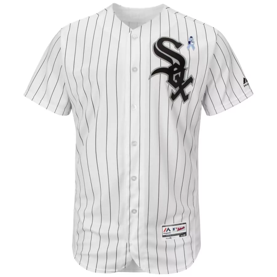Customizable Chicago white sox majestic 2018 fathers day flex base team jersey white