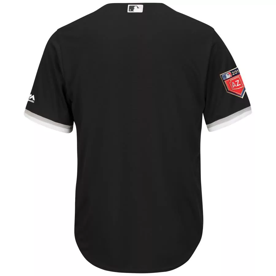 Personalized Chicago white sox majestic 2018 spring training cool base team jersey black