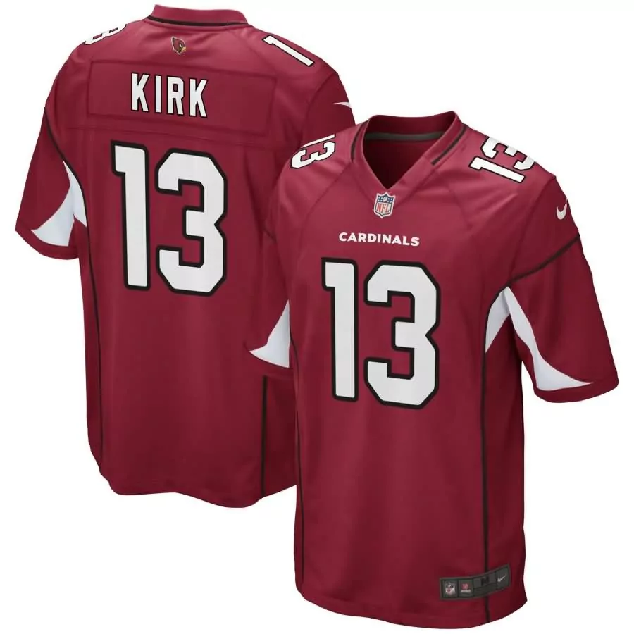 Custom Christian kirk arizona cardinals 2018 nfl draft pick game jersey cardinal