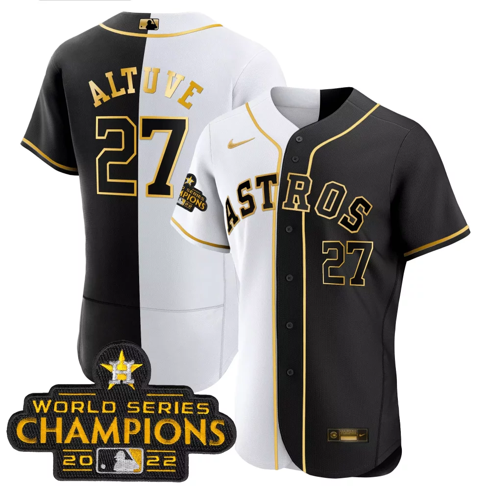 Personalized Cool base team houston astros 2022 world series space city player jersey all stitched