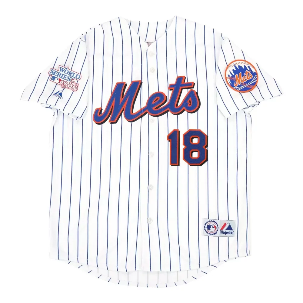 Personalized Darryl strawberry new york mets 1986 world series white jersey all stitched