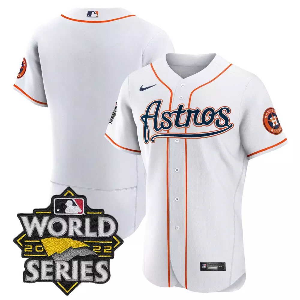 Personalized Flex home team astros world series throwback patch gold jersey v2 all stitched