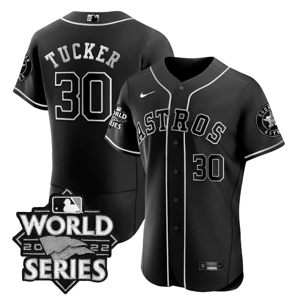 Personalized Flex silver yordan lvarez astros 2022 world series gold limited jersey all stitched