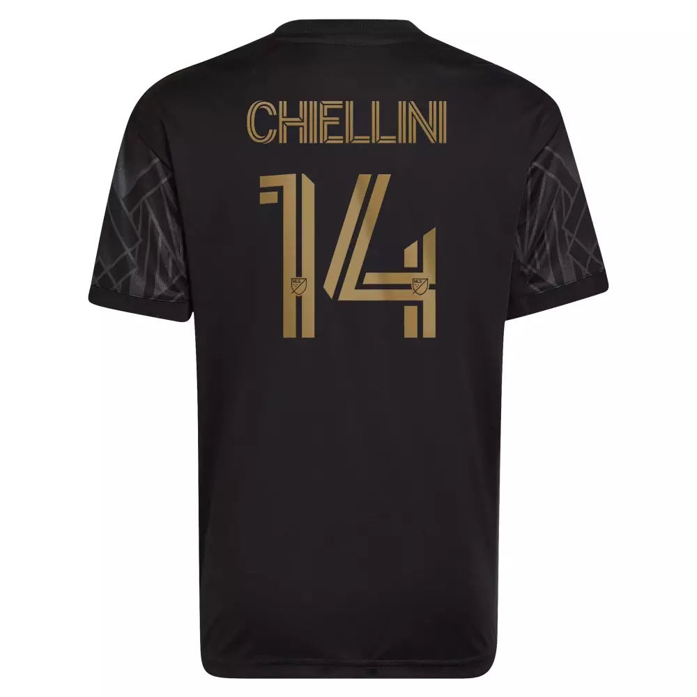 Personalized Lafc  Giorgio Chiellini 2022 5 Year Anniversary Kit Player Soccer Jersey – Black