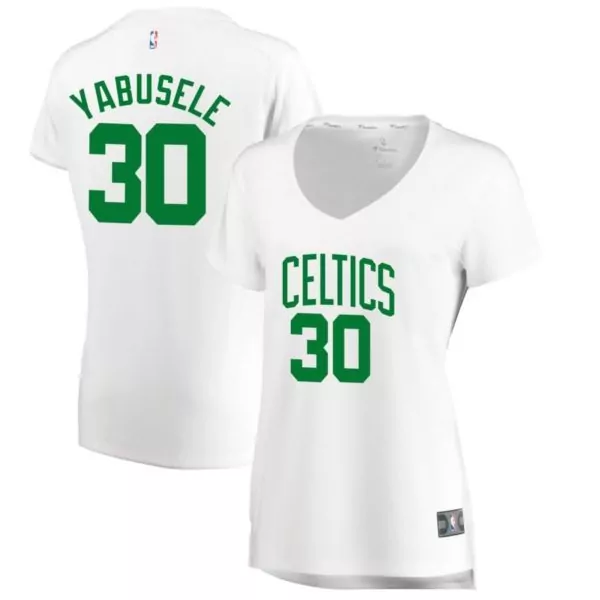 Customizable Guerschon yabusele boston celtics fanatics ed womens fast break player jersey association edition white
