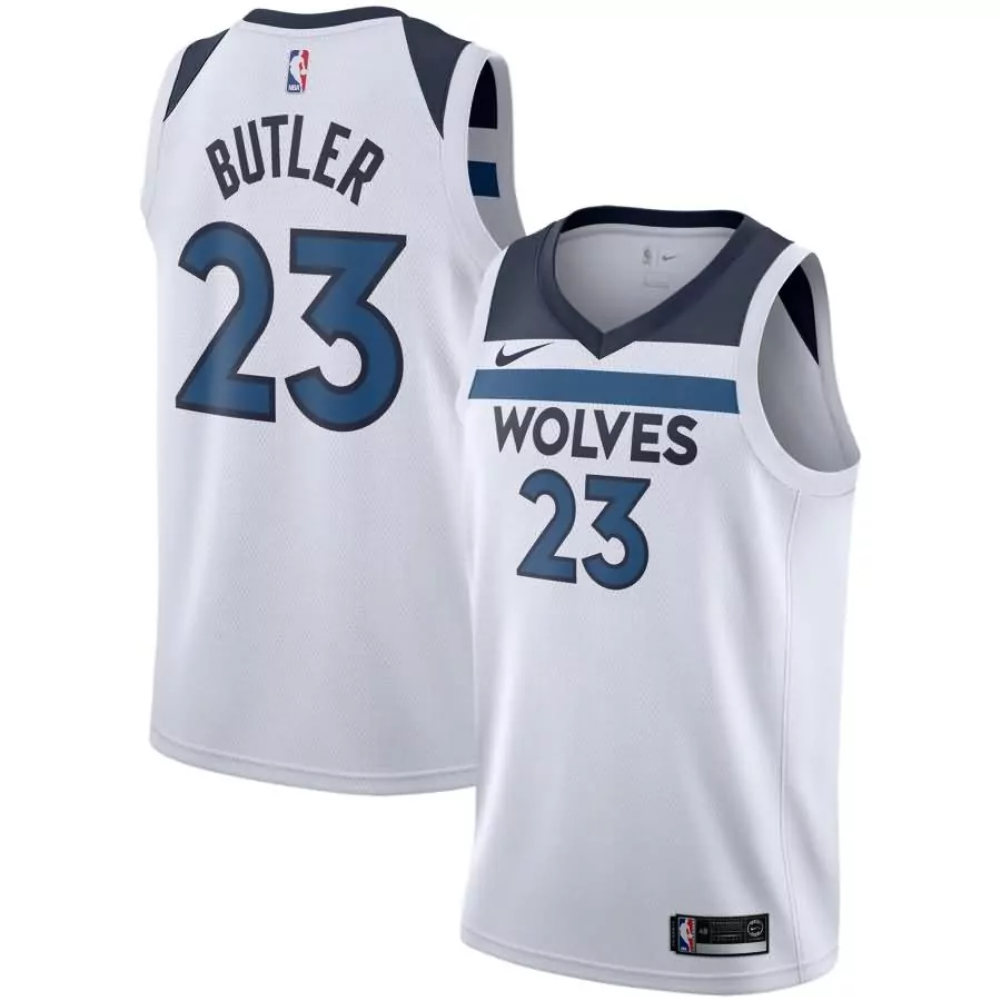 Custom Jimmy butler minnesota timberwolves swingman jersey association edition white