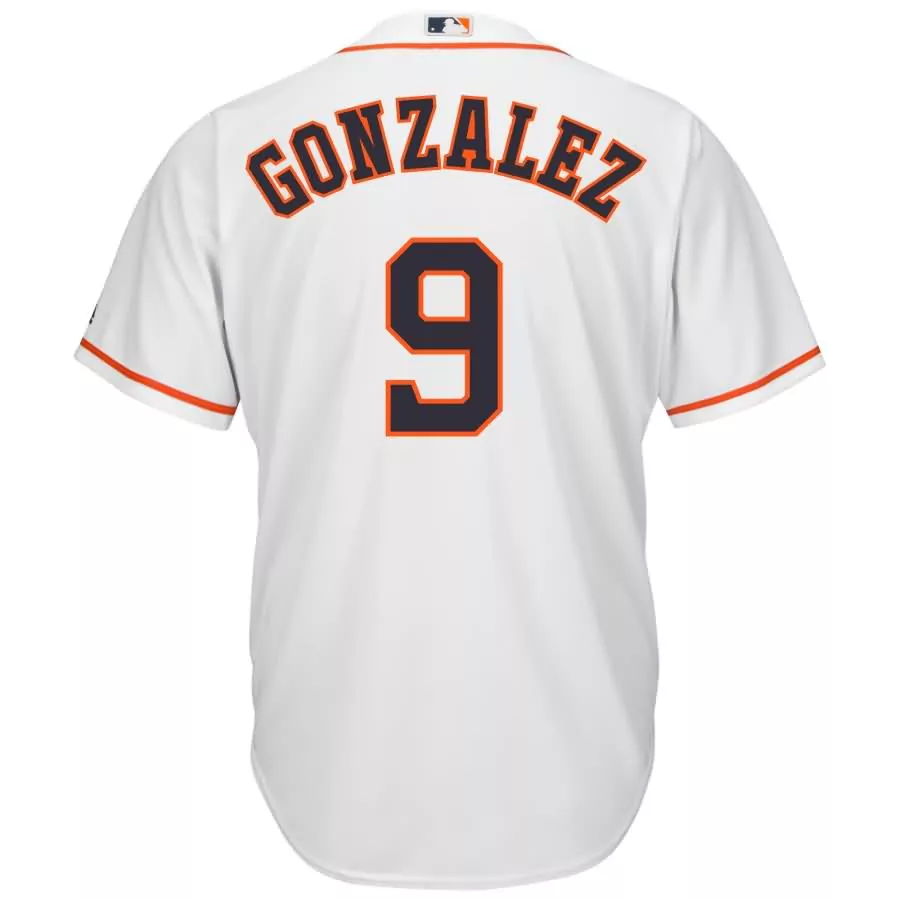 Custom Marwin gonzalez houston astros majestic home cool base player jersey white