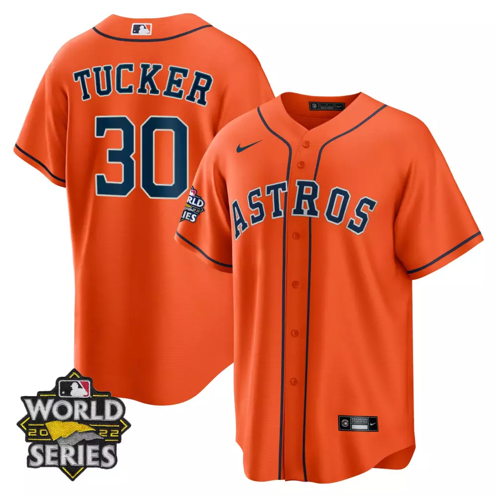 Custom Mens houston astros alternate 2022 world series player jersey all stitched