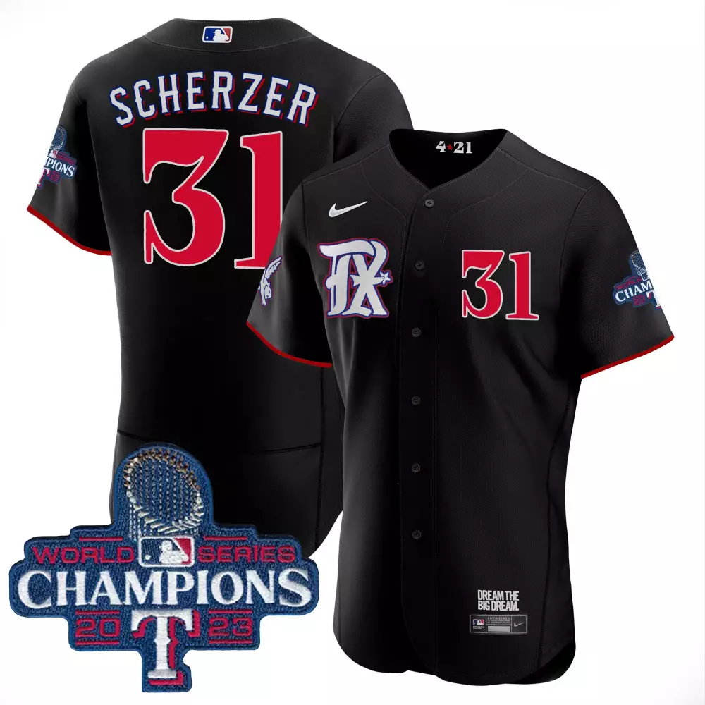 Personalized Mens texas rangers 2023 world series champions city connect flex base jersey all stitched