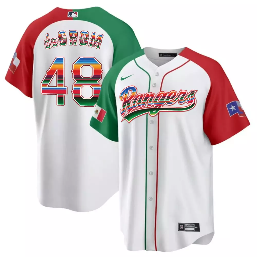 Personalized Mens texas rangers mexican heritage night cool base jersey home all stitched