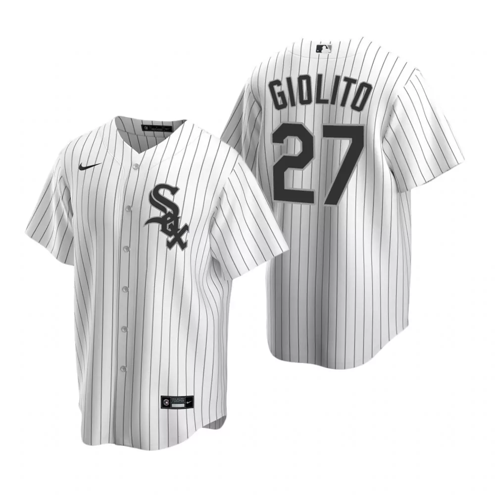 Personalized Mens white sox 27 lucas giolito white 2020 alternate home jersey gift for white sox fan
