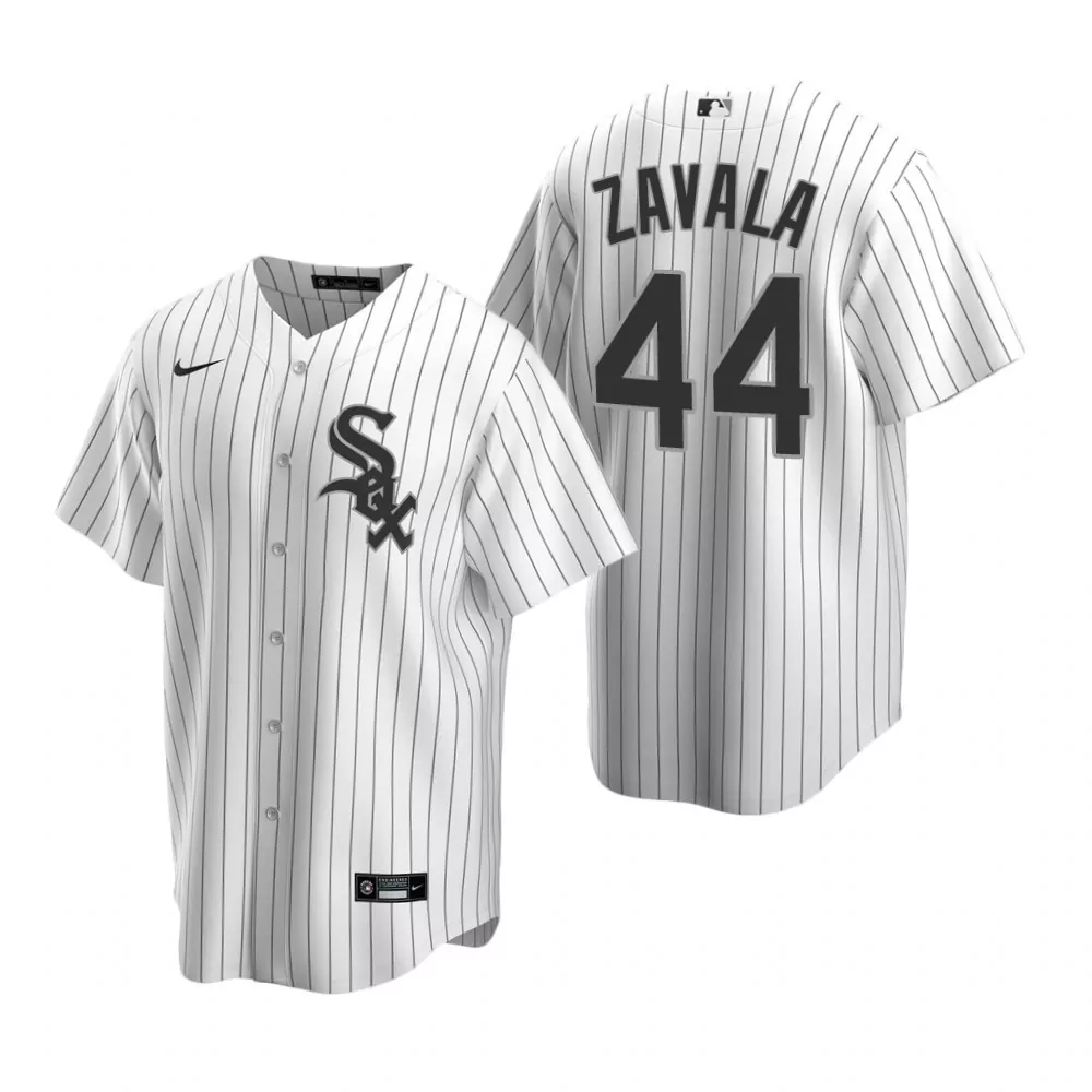 Custom Mens white sox 44 seby zavala white 2020 alternate home jersey gift for white sox fan