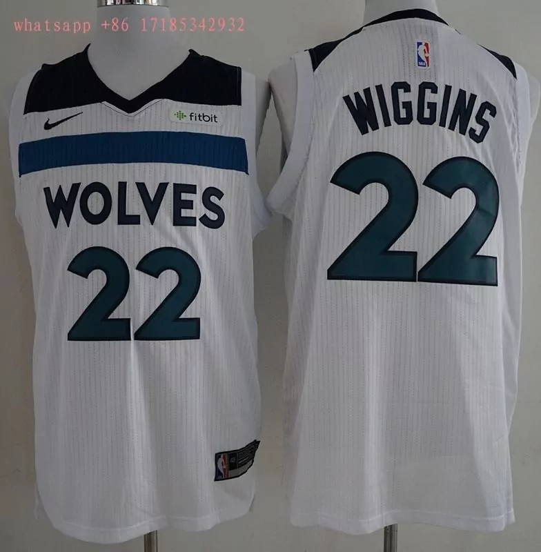 Customizable Minnesota timberwolves andrew wiggins 22 2020 nba new arival white jersey