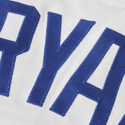 Customizable Nolan ryan texas rangers majestic cool base cooperstown collection player jersey royal blue