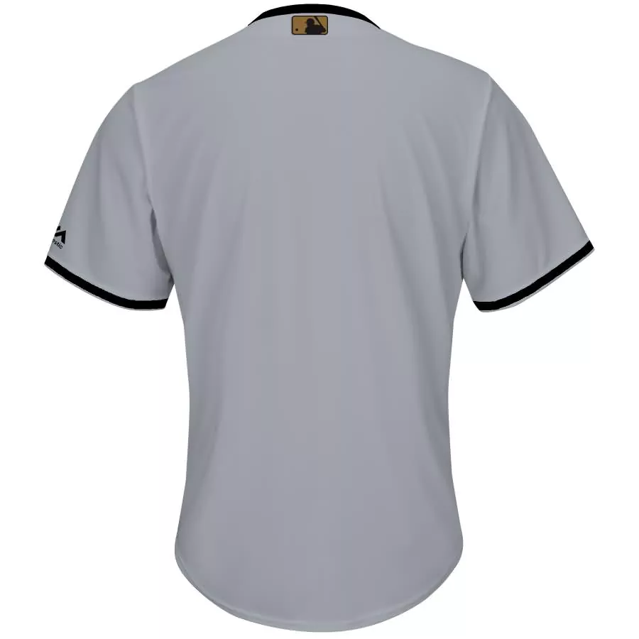 Personalized Pittsburgh pirates majestic 2016 fashion memorial day cool base jersey gray