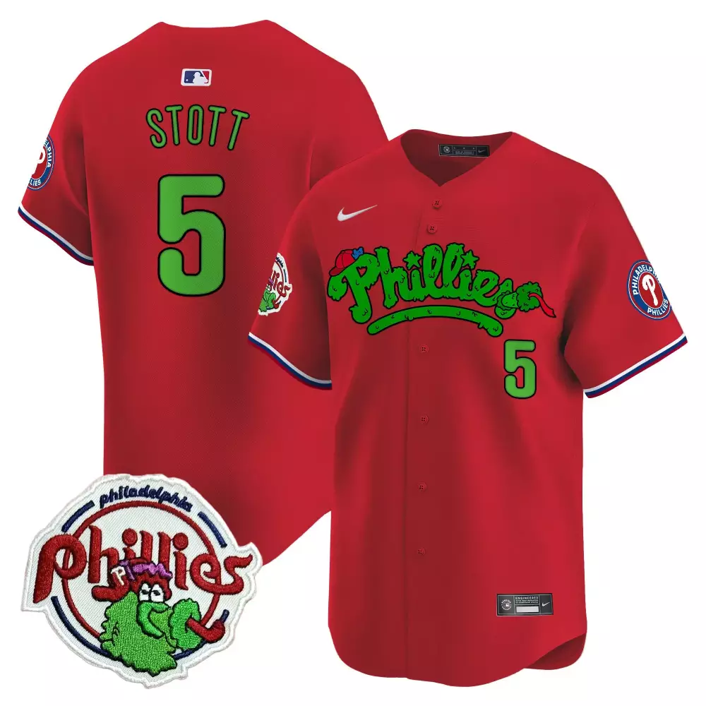 Custom Red bryce harper phillies phanatic patch vapor premier limited jersey v2 all stitched