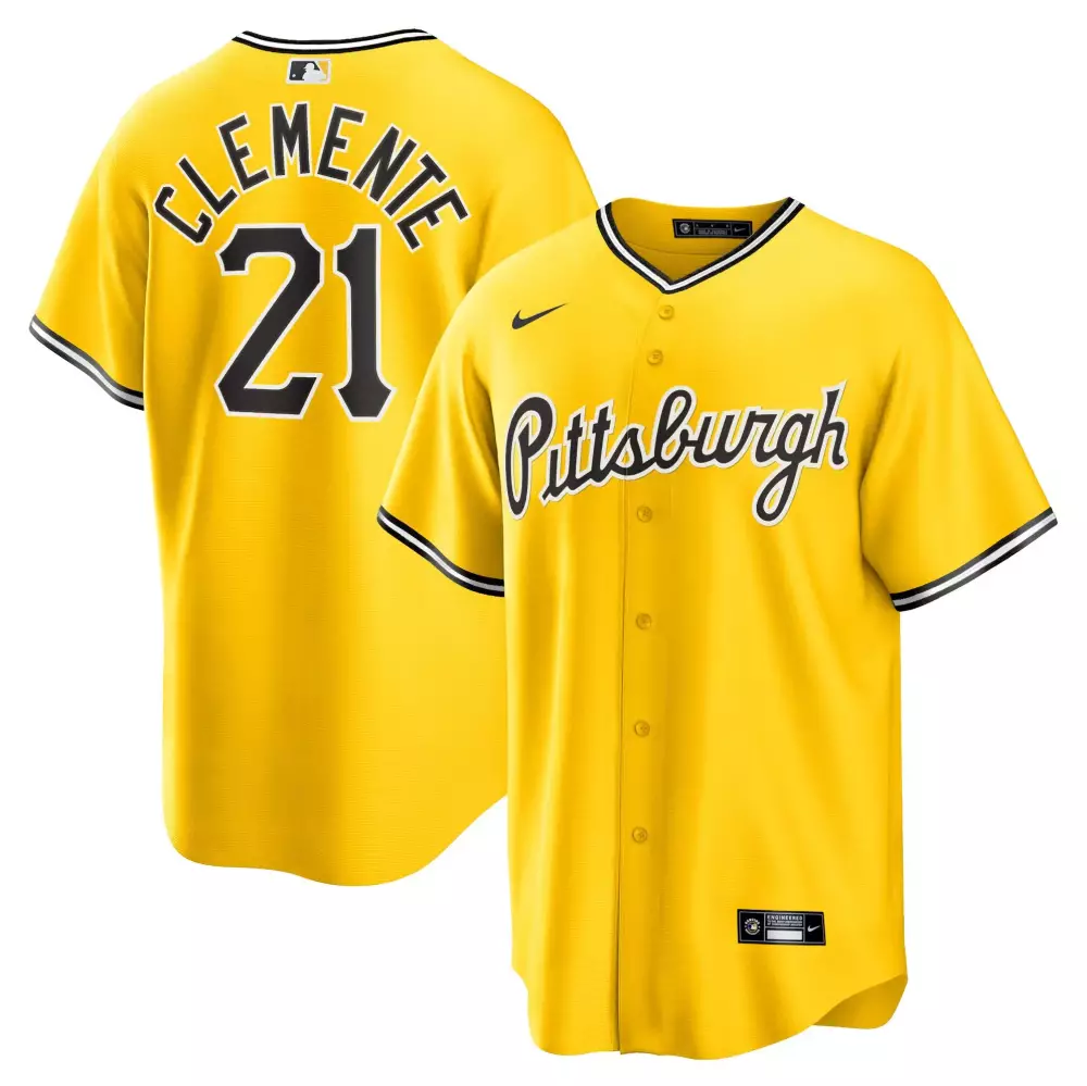 Custom Roberto clemente pittsburgh pirates 2023 cool base fan made jersey all stitched