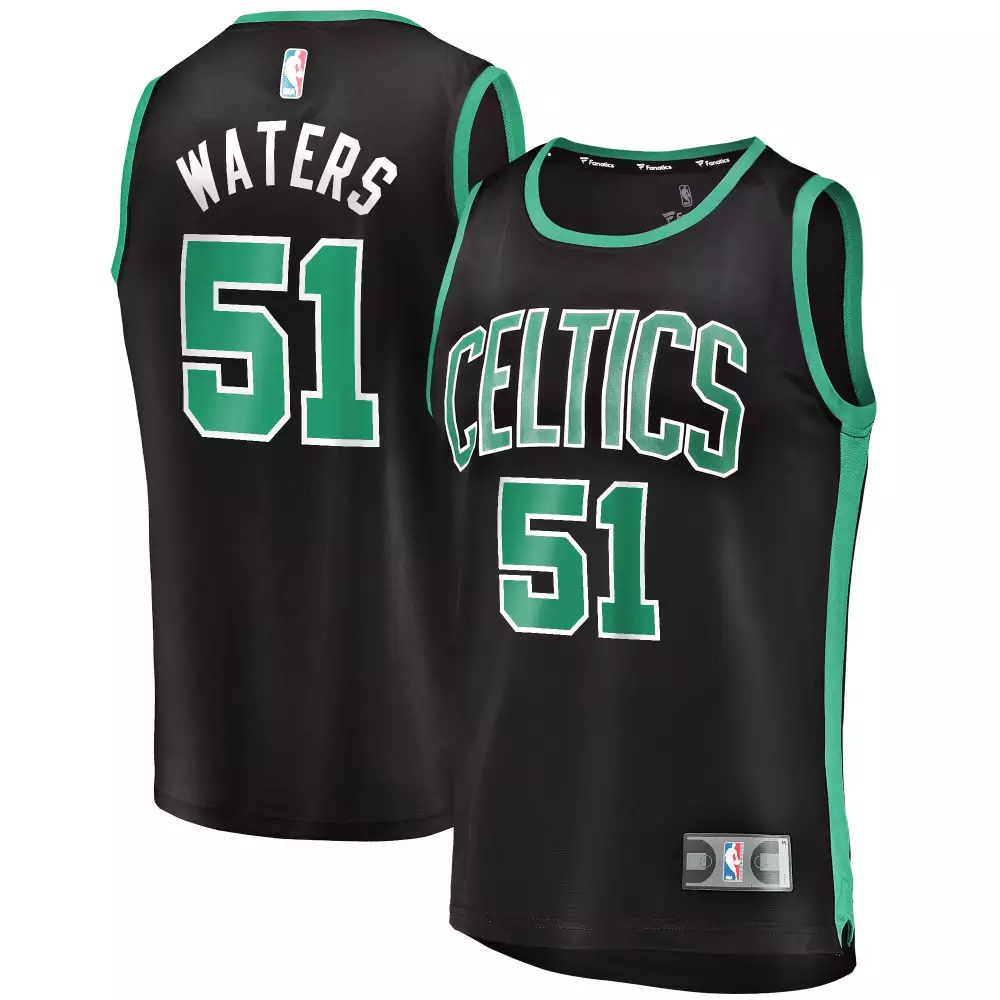 Customizable Tremont waters boston celtics fanatics ed fast break replica player jersey statement edition black