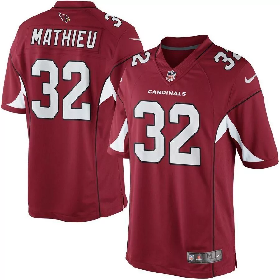 Personalized Tyrann mathieu arizona cardinals team color limited jersey cardinal 2019