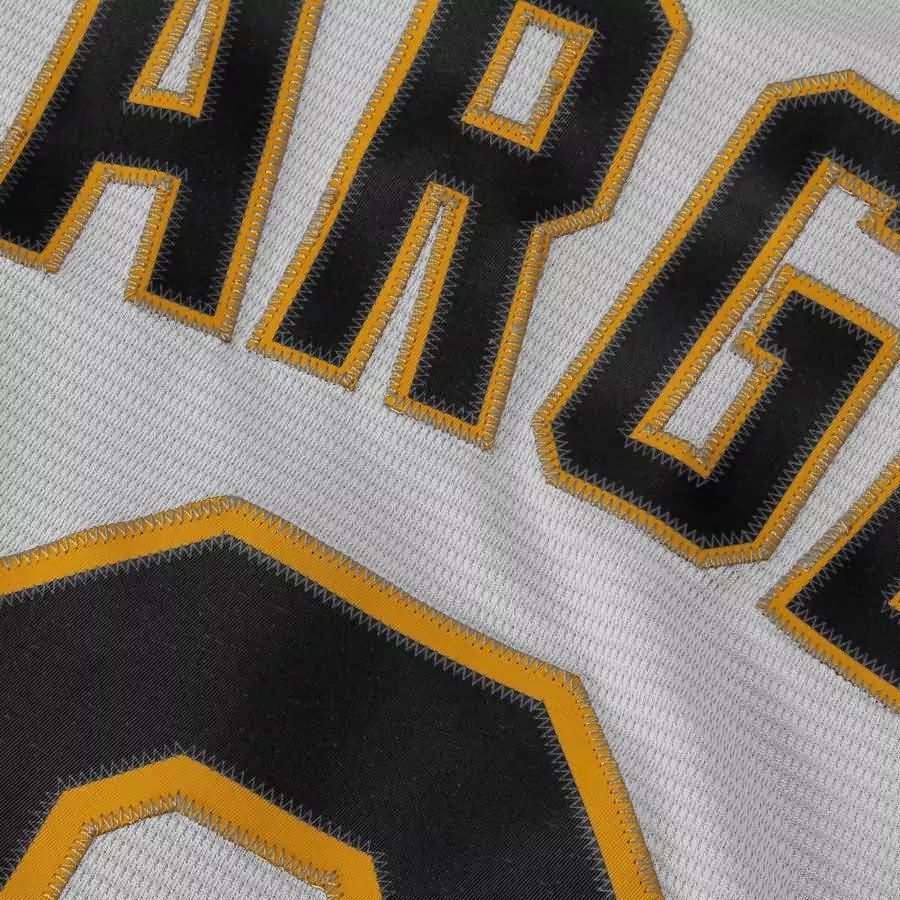Customizable Willie stargell pittsburgh pirates majestic cool base cooperstown collection player jersey gray