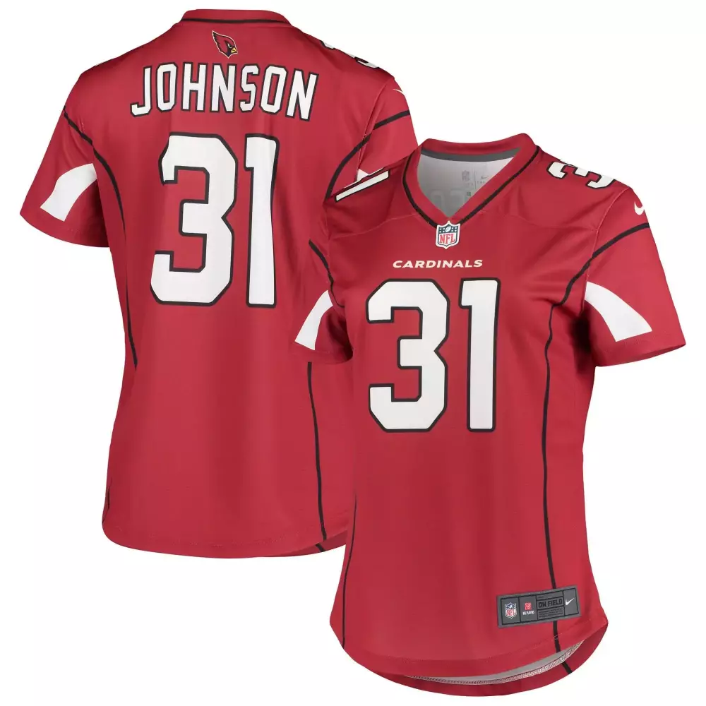 Personalized Womens arizona cardinals david johnson cardinal legend player jersey gift for arizona cardinals fans