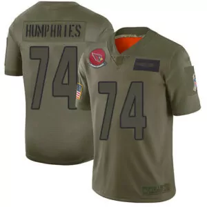 Customizable Arizona cardinals 74 dj humphries camo mens stitched 2019 salute to service jersey 7838