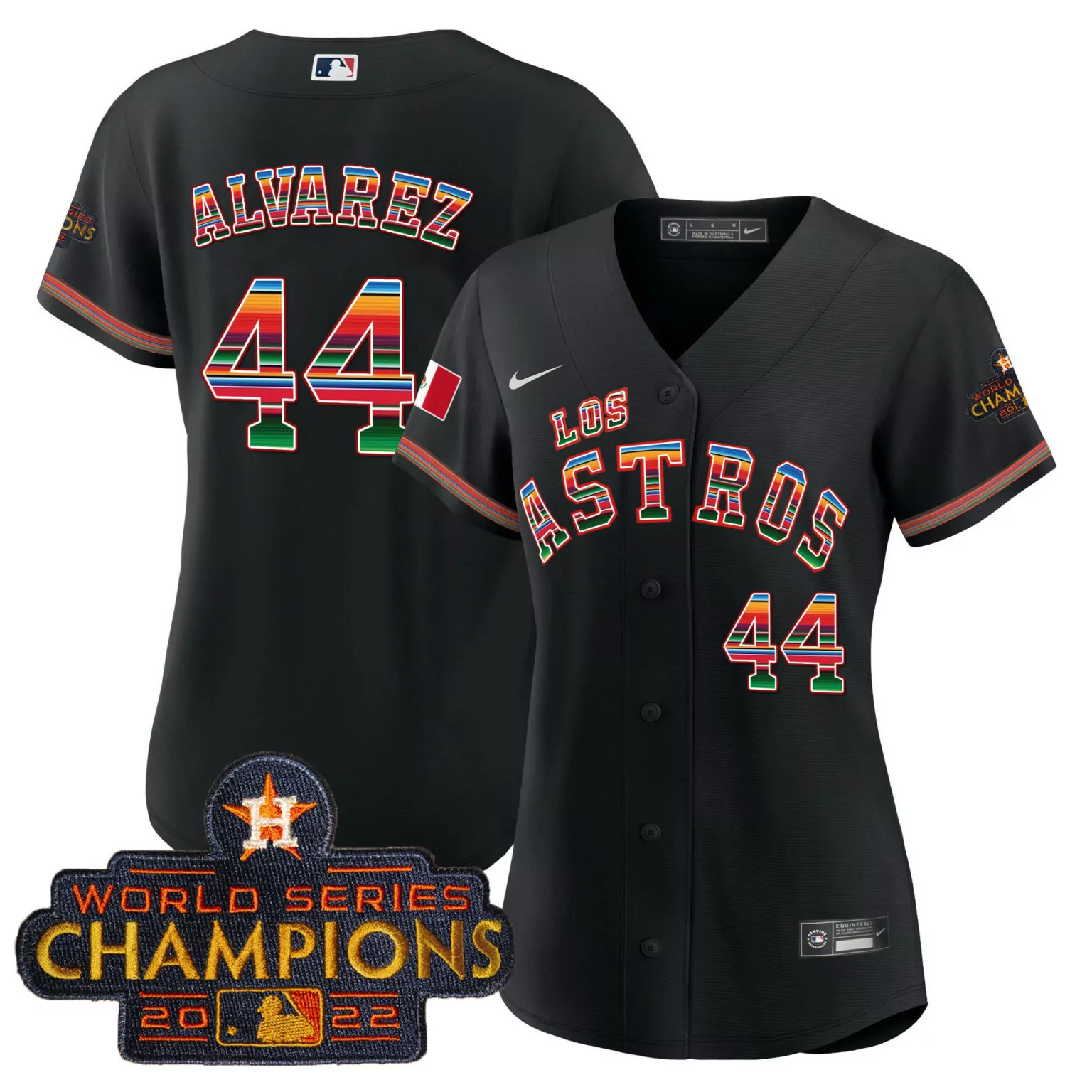 Personalized Black yordan alvarez houston astros los houston astros mexico jersey all stitched 5405