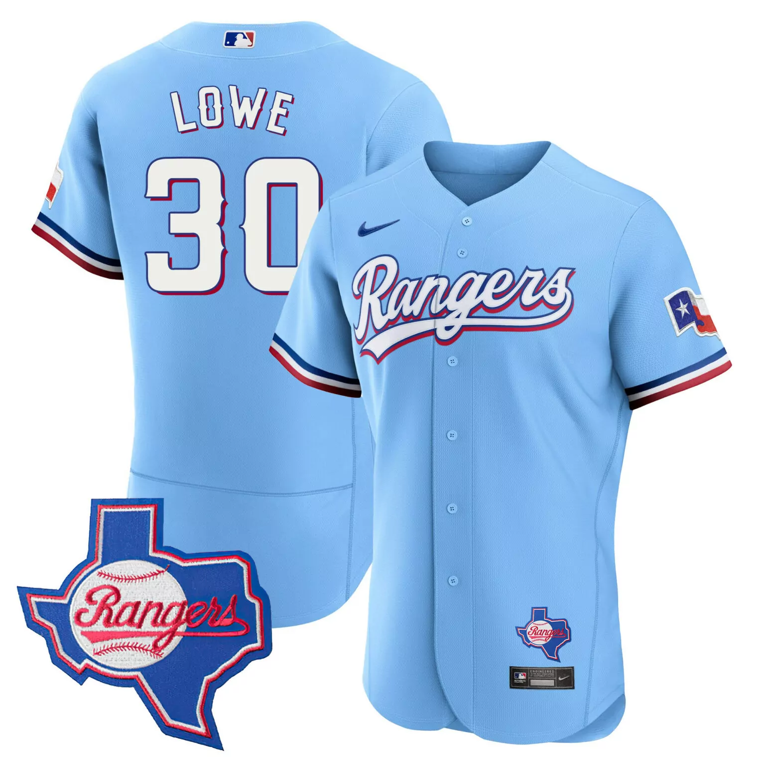 Personalized Blue nathaniel lowe texas rangers 2023 jersey texas patch all stitched 4080
