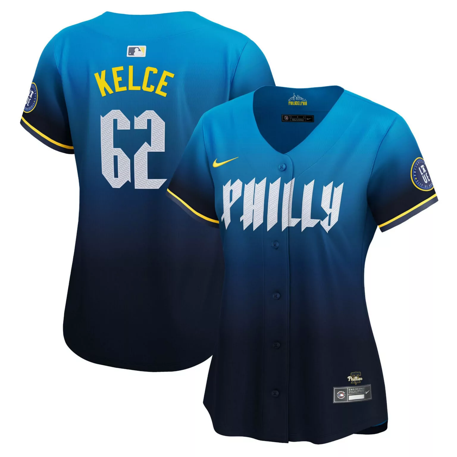 Customizable City connect jason kelce philadelphia phillies 2024 city connect jersey all stitched 2180