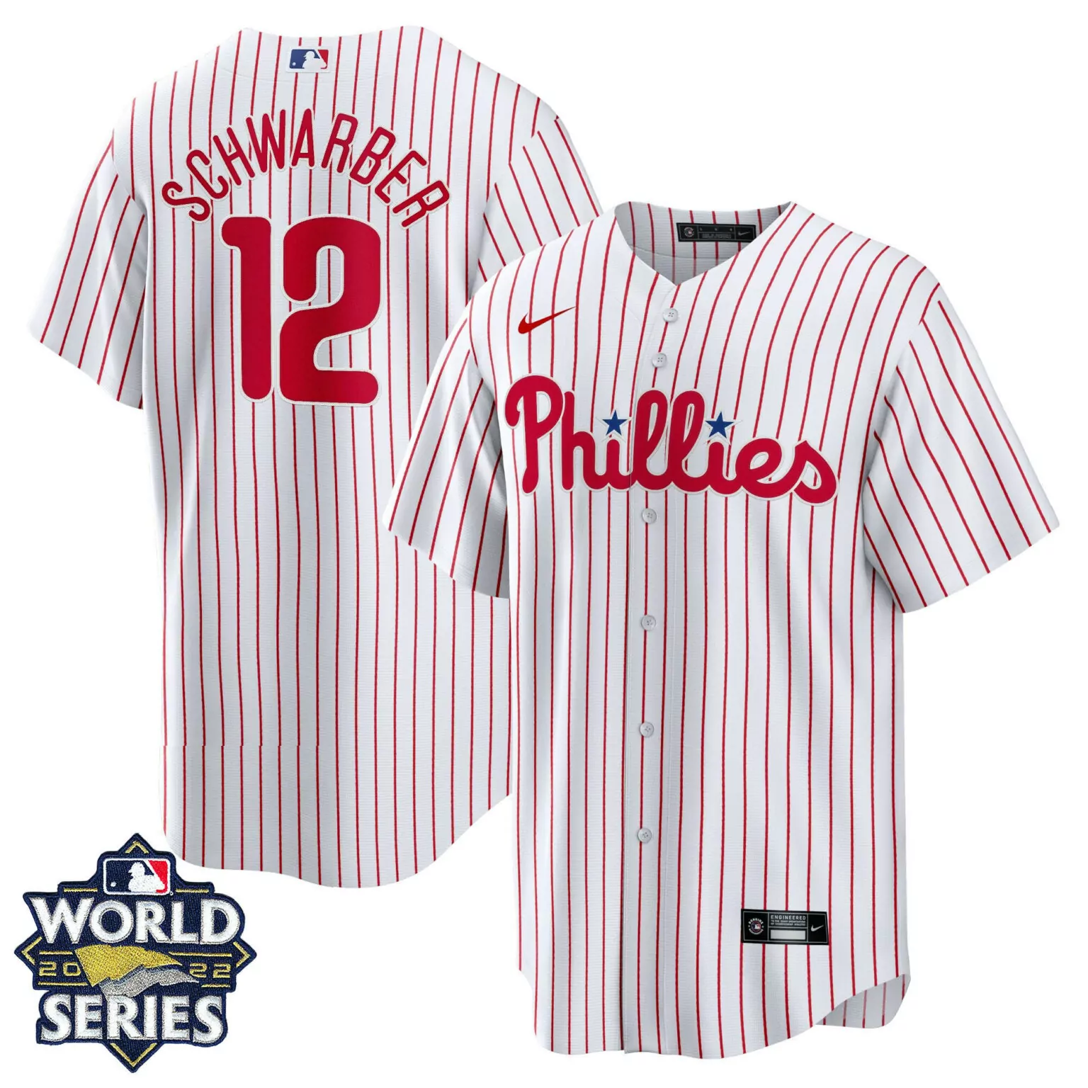 Custom Cool home kyle schwarber philadelphia phillies gold 2022 world series jersey all stitched 6251