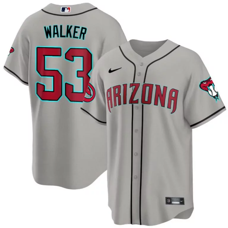 Personalized Gray road christian walker arizona diamondbacks 2024 jersey all stitched 9108