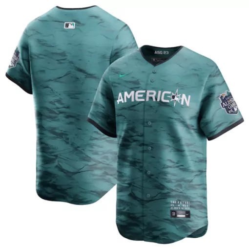 Custom Mens chicago white sox blank teal 2023 allstar cool base stitched jersey 1175