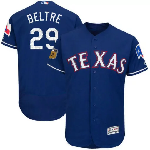 Personalized Mens texas rangers 29 adrian beltre majestic royal 2017 spring training flex base player stitched jersey 6708