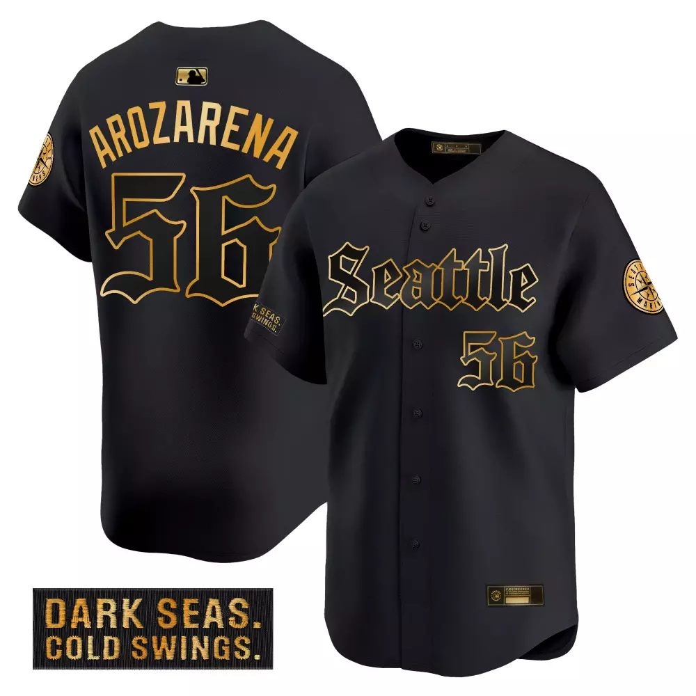 Arozarena 56 Seattle Mariners 2023 Men's Stitched Vapor Jersey | Dark Seas Edition | Limited Edition Fan Gear | For Men, Women & Youth