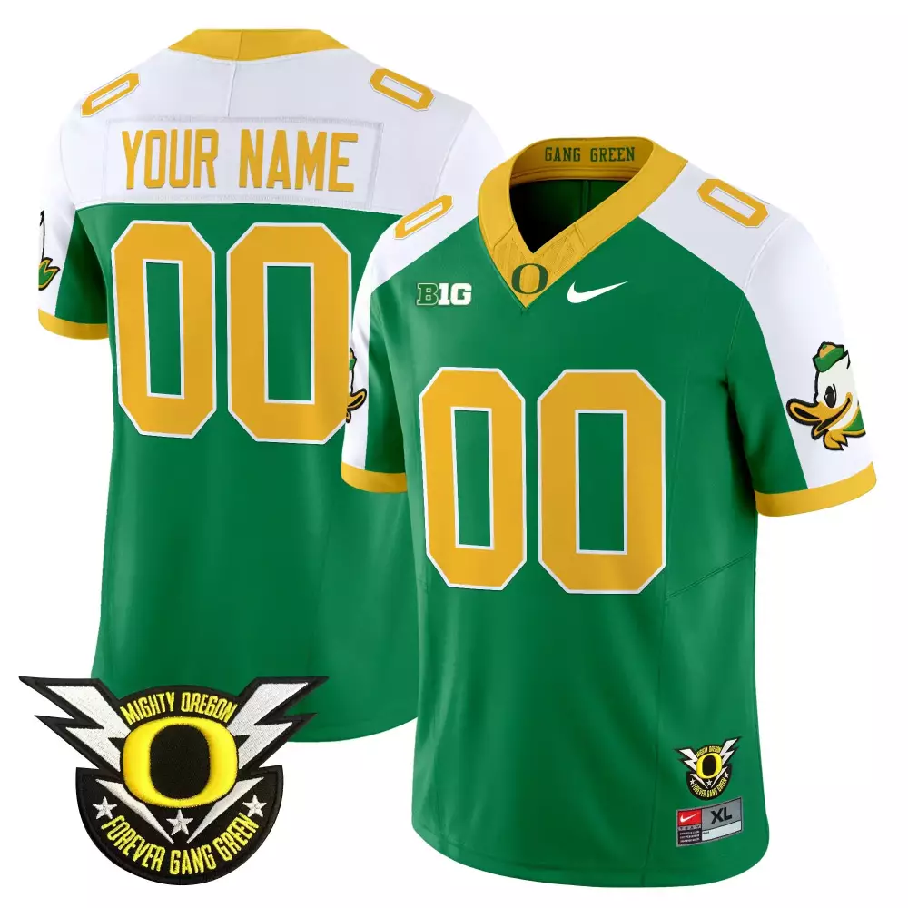 Oregon Ducks 2025 Vapor Jersey | Green Stitched Design | Limited Edition Fan Gear | For Men, Women & Youth