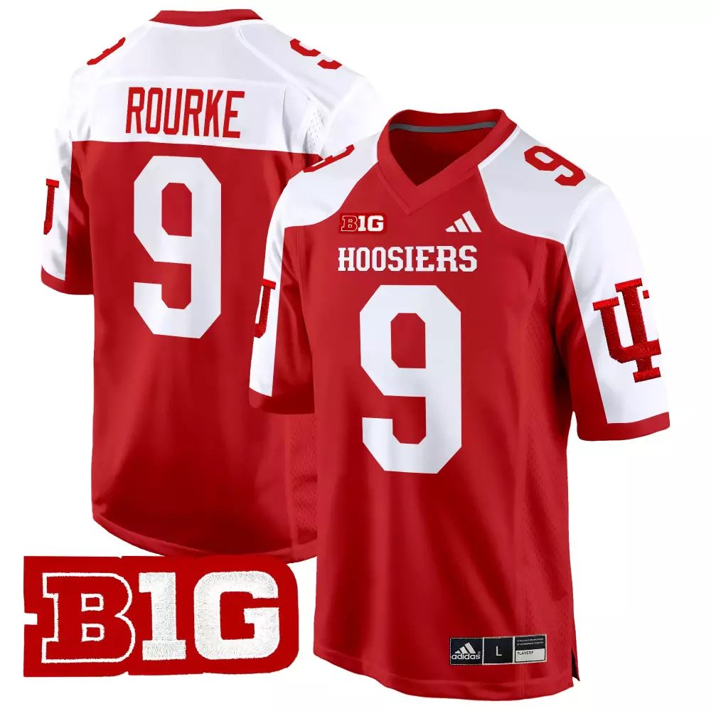 Rourke 9 Women’s Indiana Hoosiers 2024 Vapor Limited Jersey | All Stitched B1G Patch | For Women, You