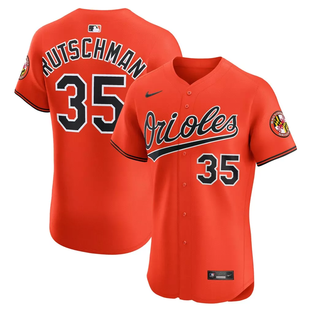 Adley Rutschman Baltimore Orioles Nike Alternate 2 Elite Jersey | Orange Style | Fan Gear for Men, Women & Youth