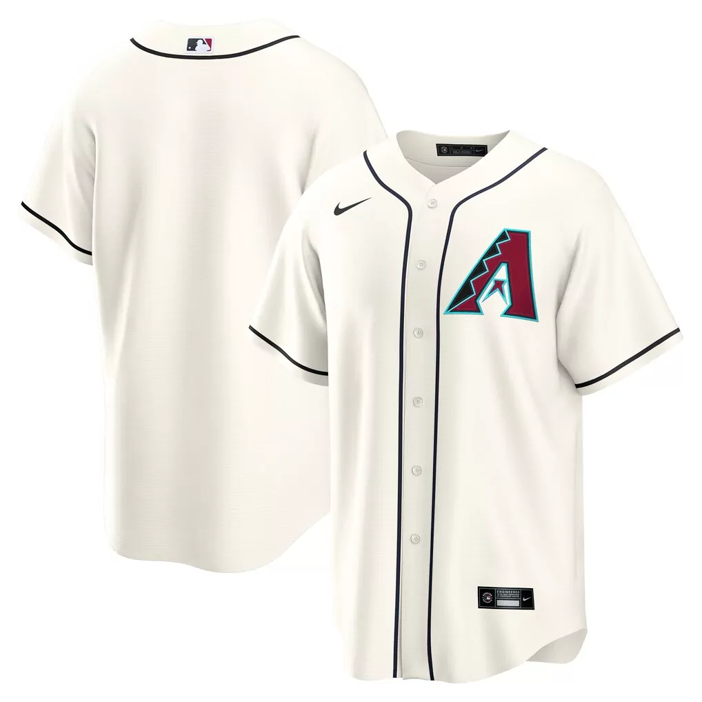 Arizona Diamondbacks Nike Youth Home Replica Jersey | Cream Fan Gear for Game Day | For Youth