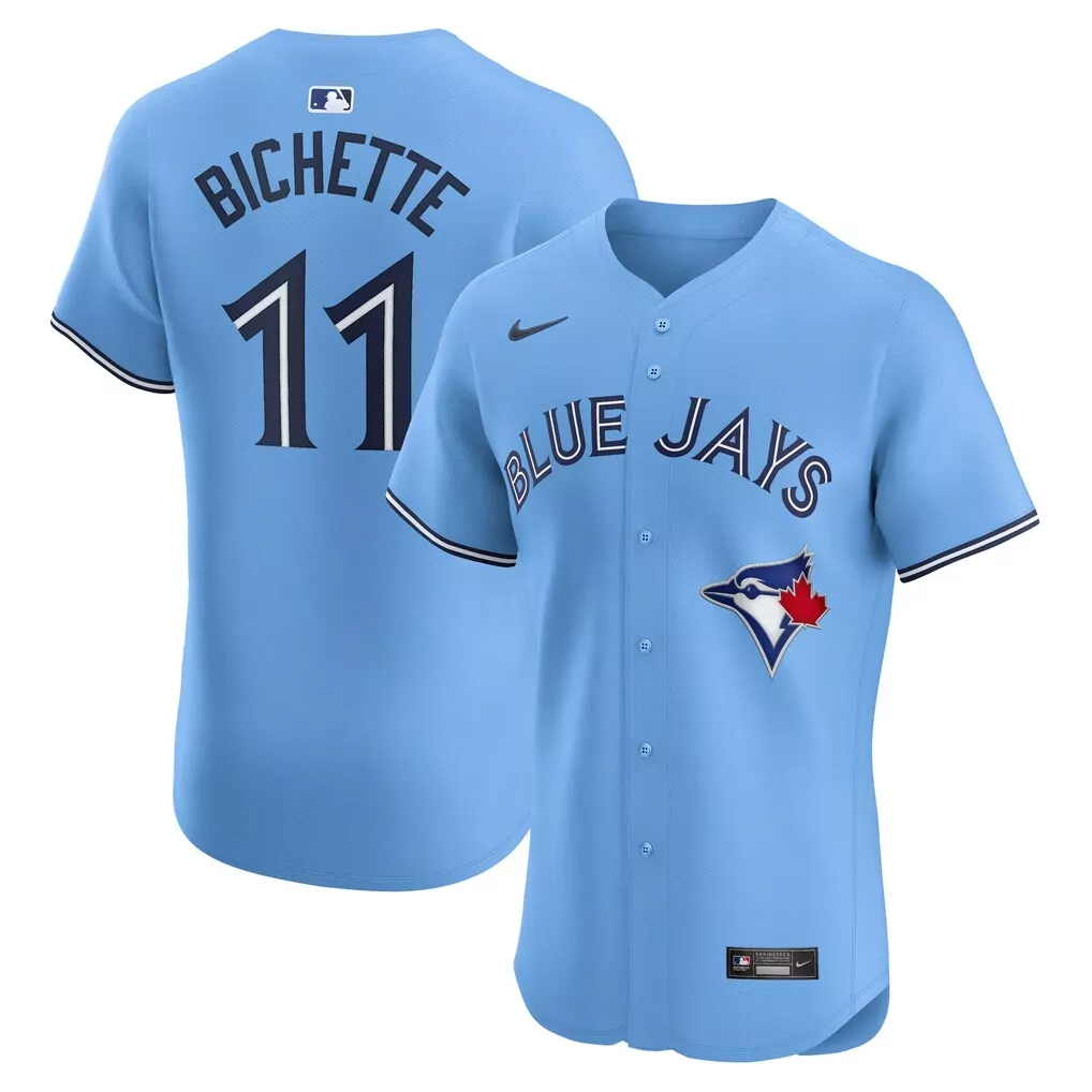 Bo Bichette Toronto Blue Jays Nike Alternate Elite Player Jersey | Powder Blue | For Men, Women & Youth
