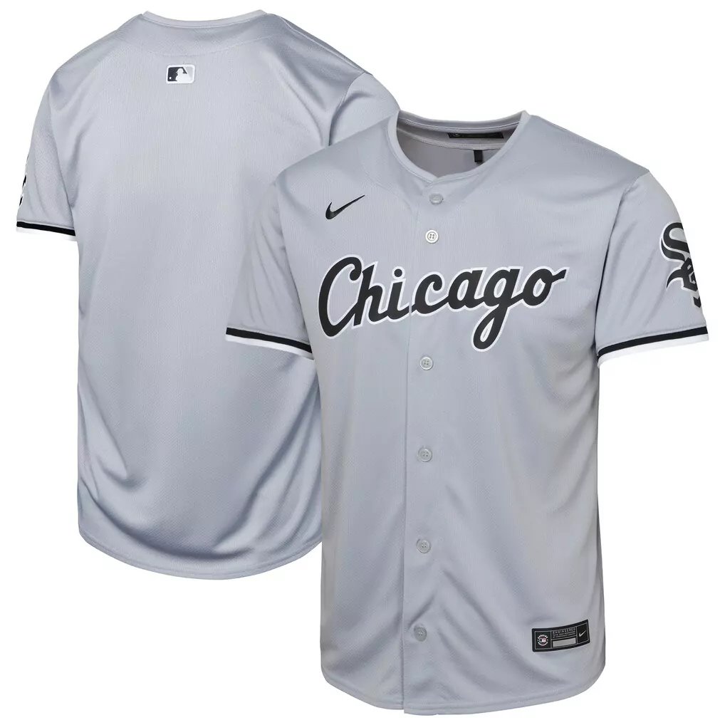 Youth Chicago White Sox Road Limited Jersey | Gray Style | Fan Gear for Men, Women & Youth