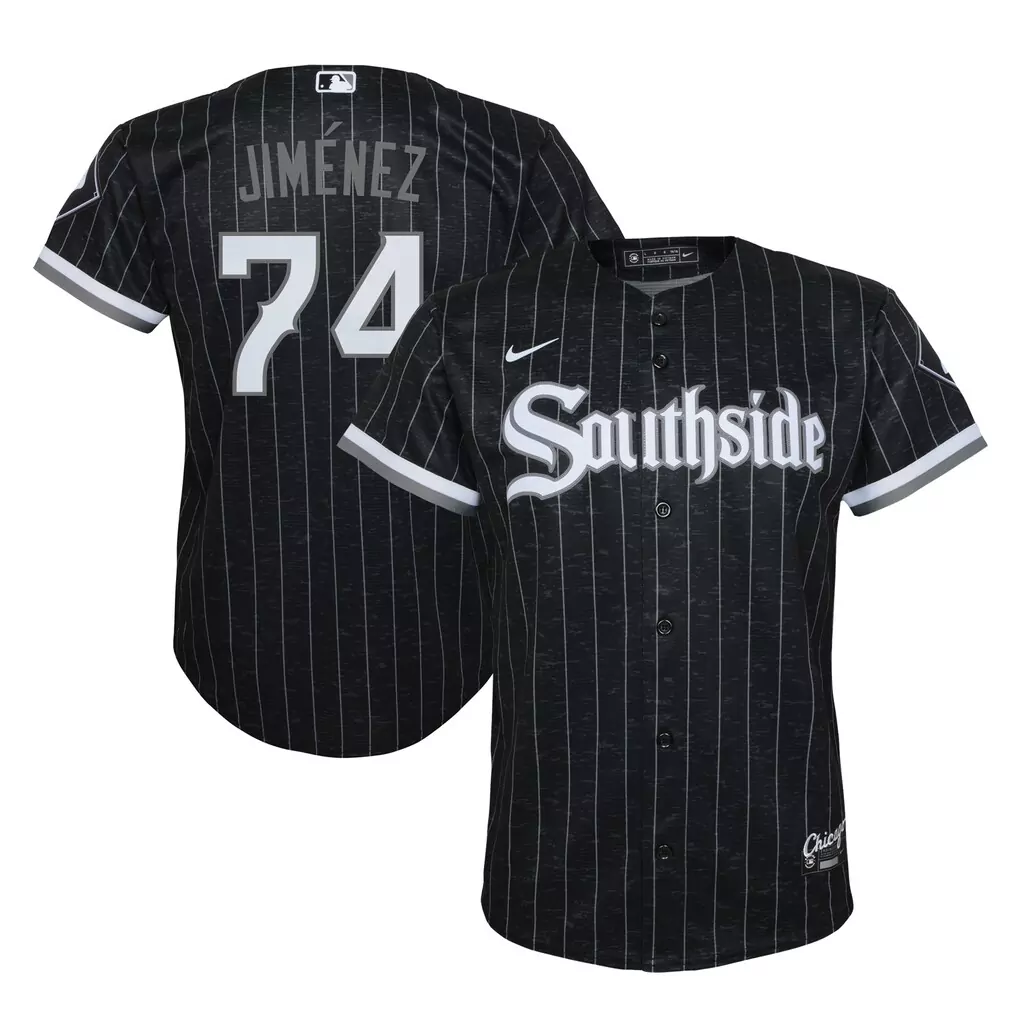 Eloy Jimenez Chicago White Sox Youth City Connect Jersey | Black Replica | Fan Gear for Men, Women & Youth