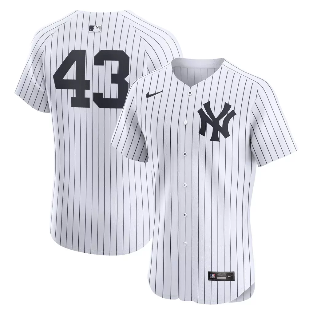 Jonathan Lo Isiga Yankees Nike Home Elite Jersey | White Stitched Style | Fan Gear for Men, Women & Youth
