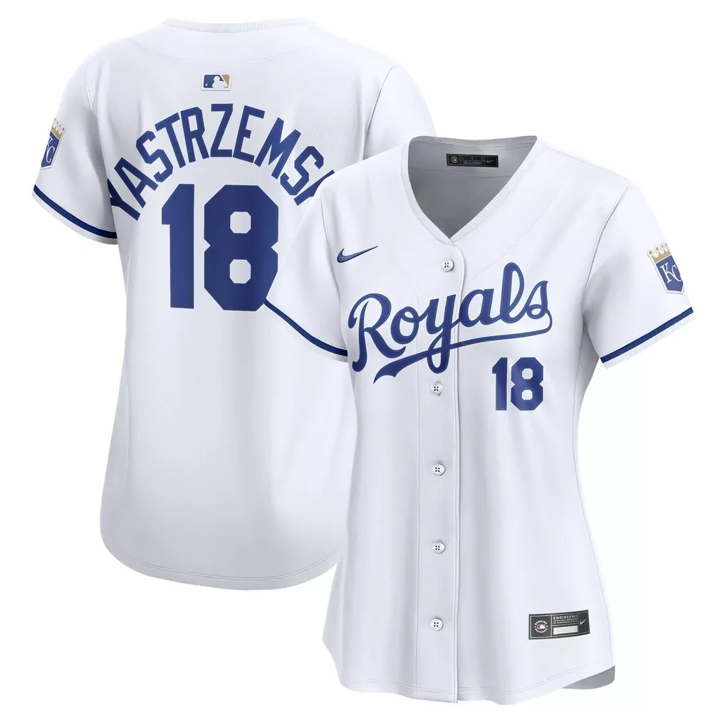 Mike Yastrzemski Kansas City Royals Nike Women's Home Limited Player Jersey | Classic White Fan Gear | For Women & Youth