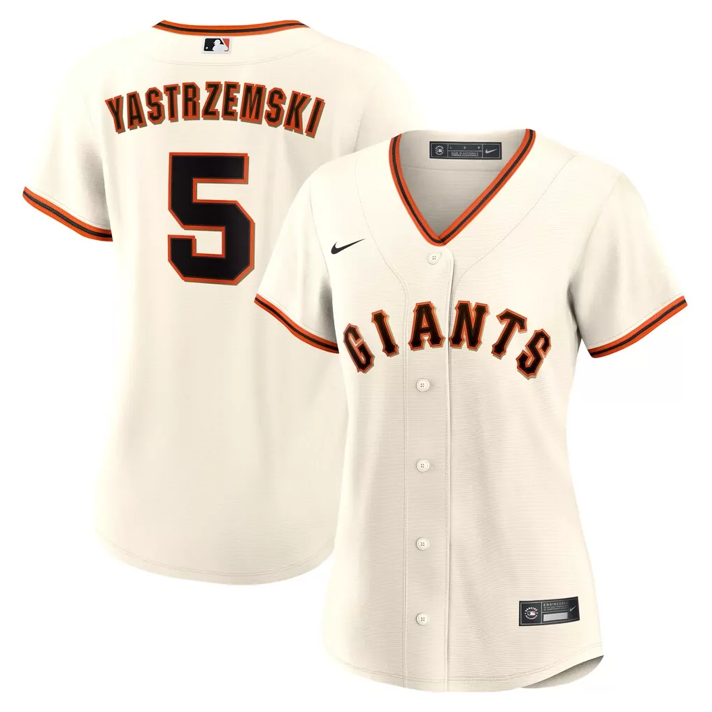 Yastrzemski San Francisco Giants Nike Women's Home Replica Jersey | Cream Stitched Fan Gear | For Men, Women & Youth