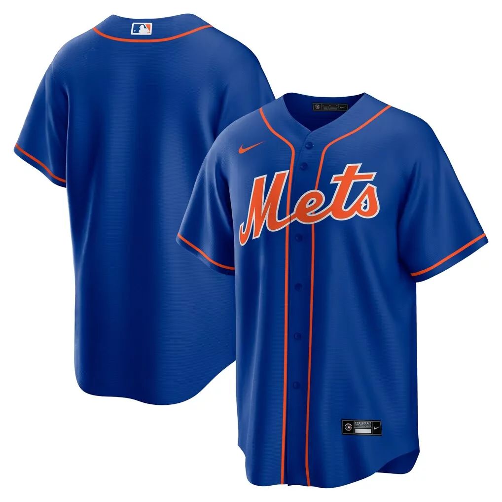 New York Mets Nike Alternate Replica Team Jersey Royal | Trendy Fan Gear for Men, Women & Youth | Perfect for Gifts