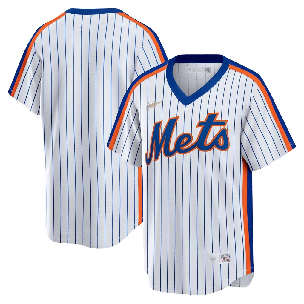 New York Mets Nike Home Cooperstown Collection Jersey | White | Replica Fan Gear for Game Day | For Men, Women & Youth